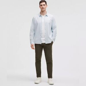 Lululemon Men's ABC Slim-Fit Trouser 
Warpstreme Olive Green Size 28